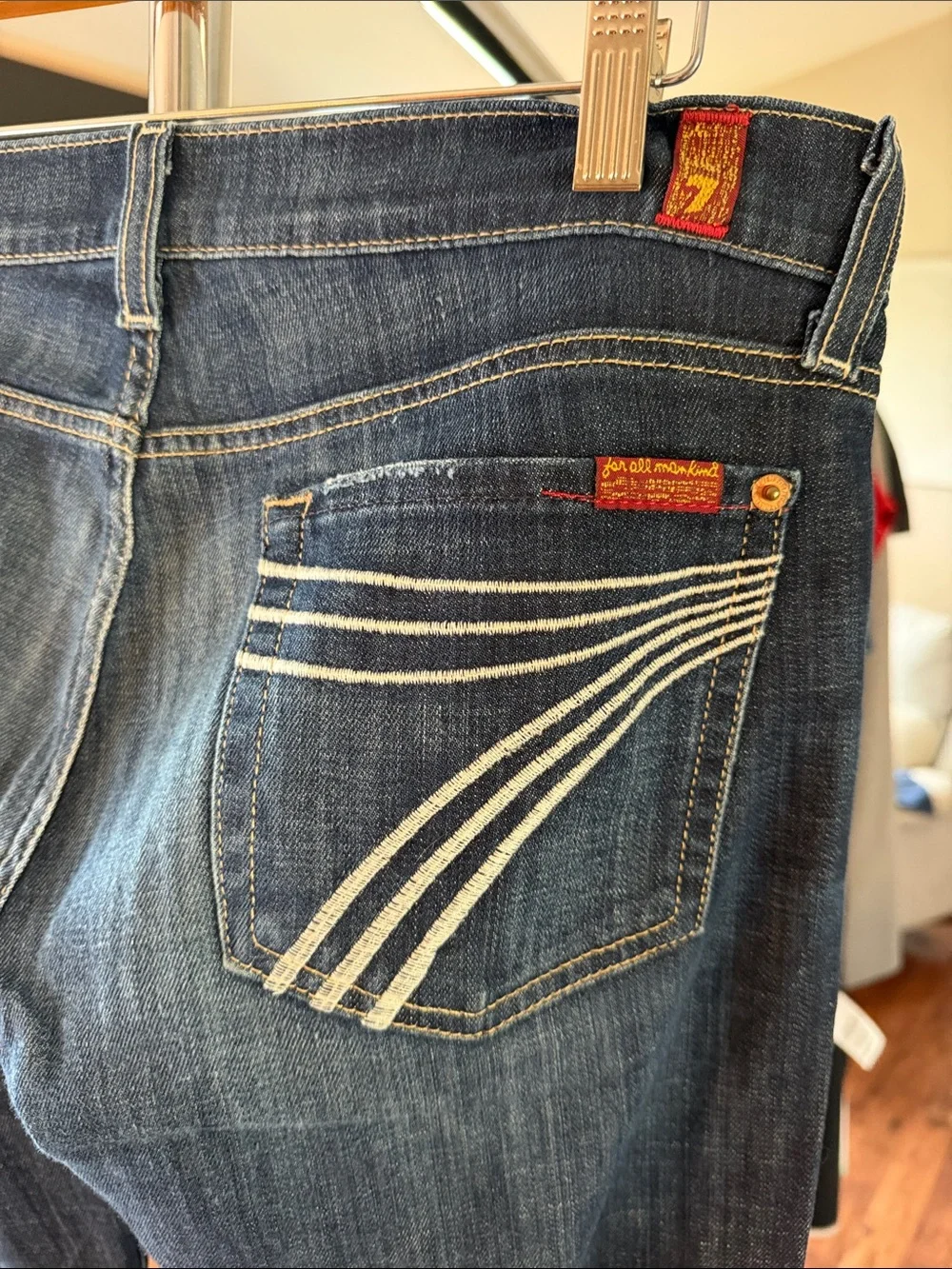 7 For All Mankind Dojo 29 x 34.5” - Picture 6 of 10